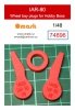 Omask 74896 IAR-80 wheel bay plugs (for Hobby Boss) 1/48